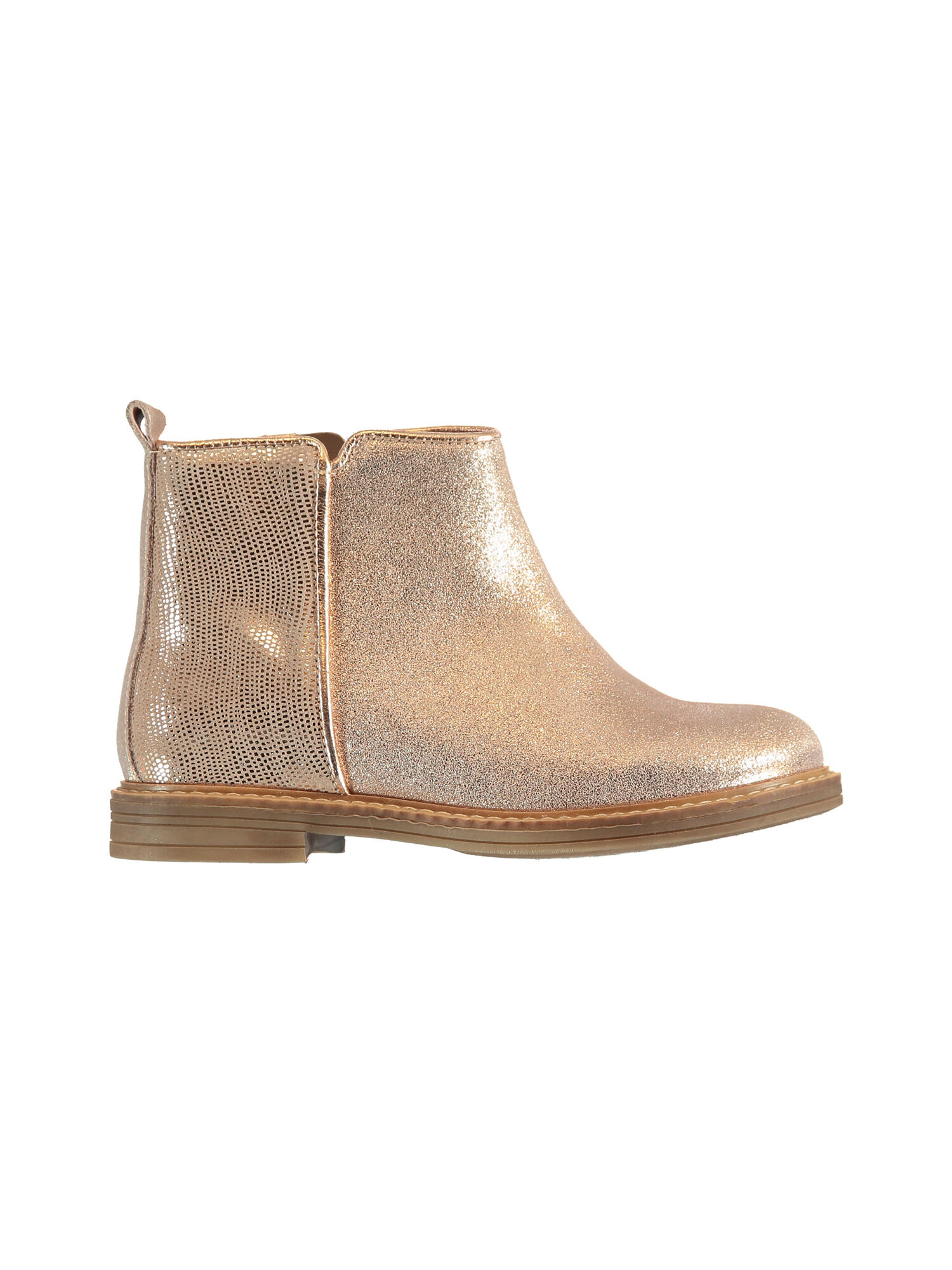 Rose gold boots top